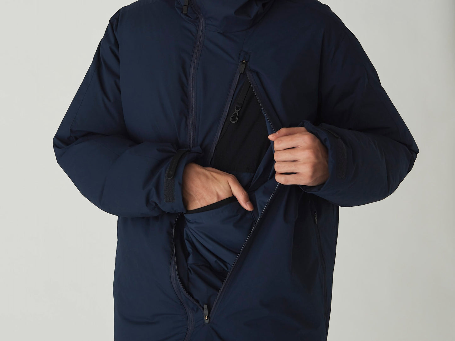 SNOW PEAK 2L LIGHTWEIGHT DOWN JACKET - NAVY