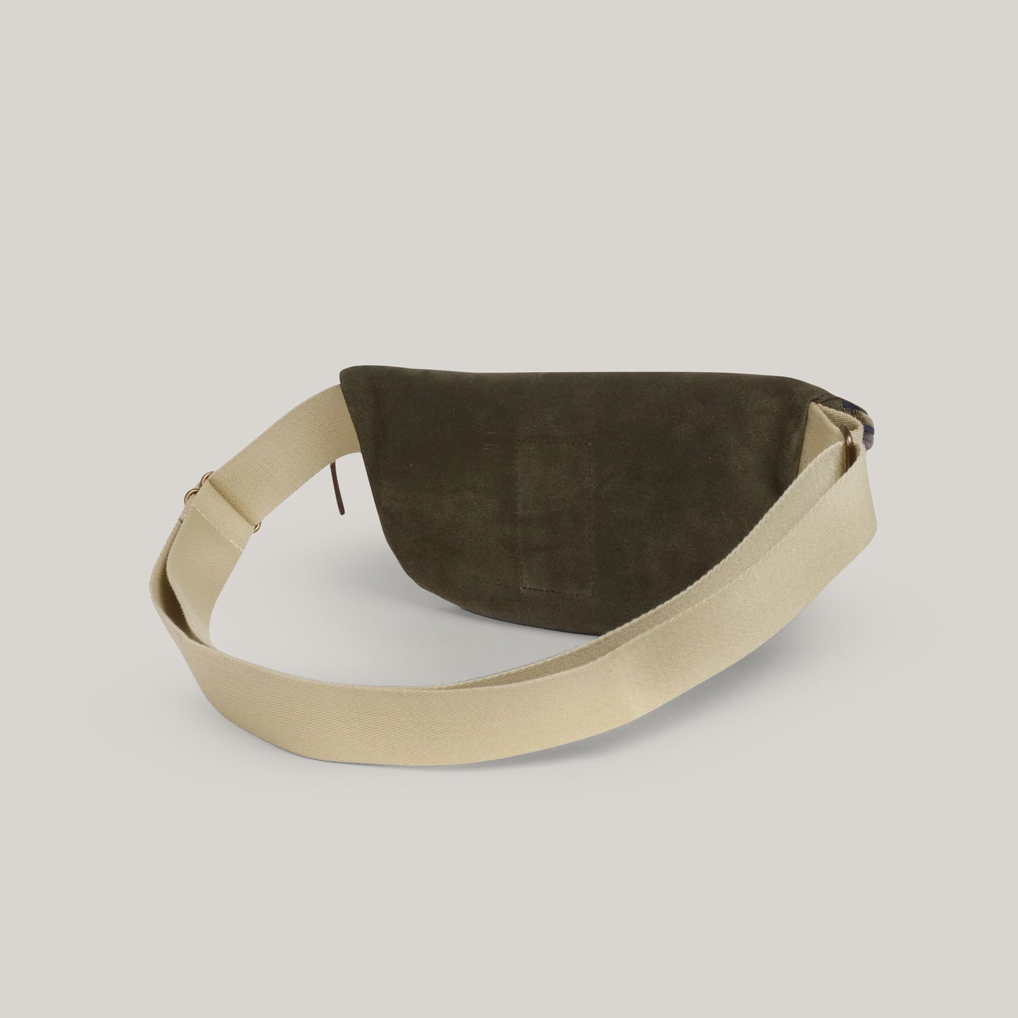 BLEU DE CHAUFFE NEW BEAT BELT BAG - MUSK SUEDE