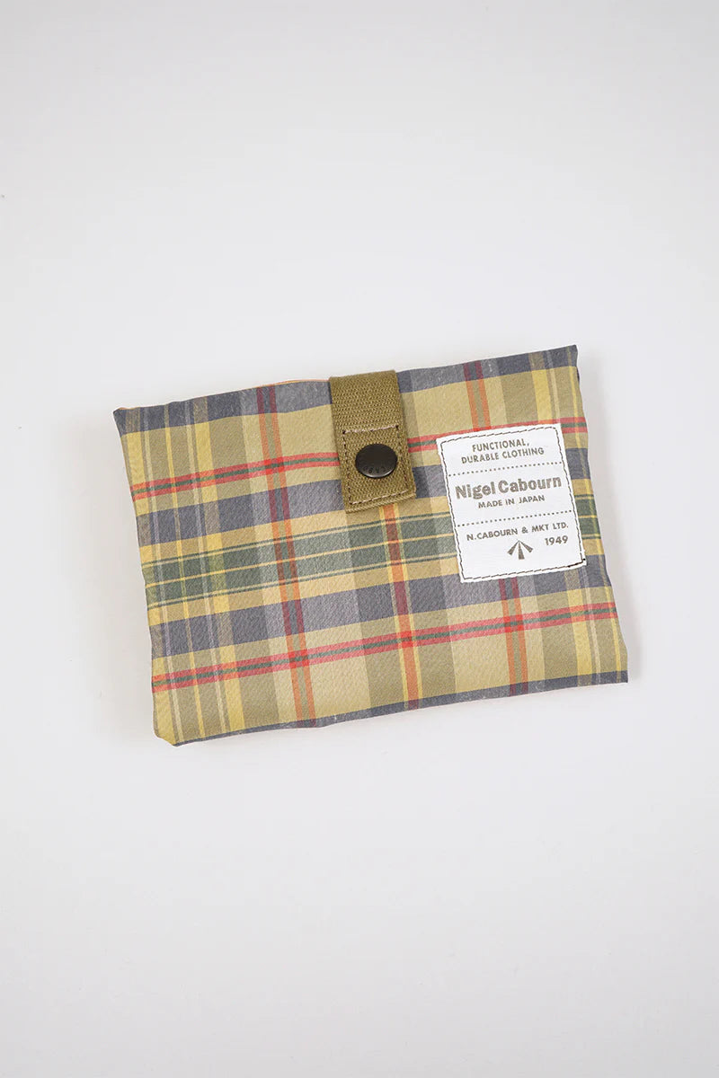 NIGEL CABOURN MAINLINE MULTI BAG RAMIE POLY CHECK - MULTI