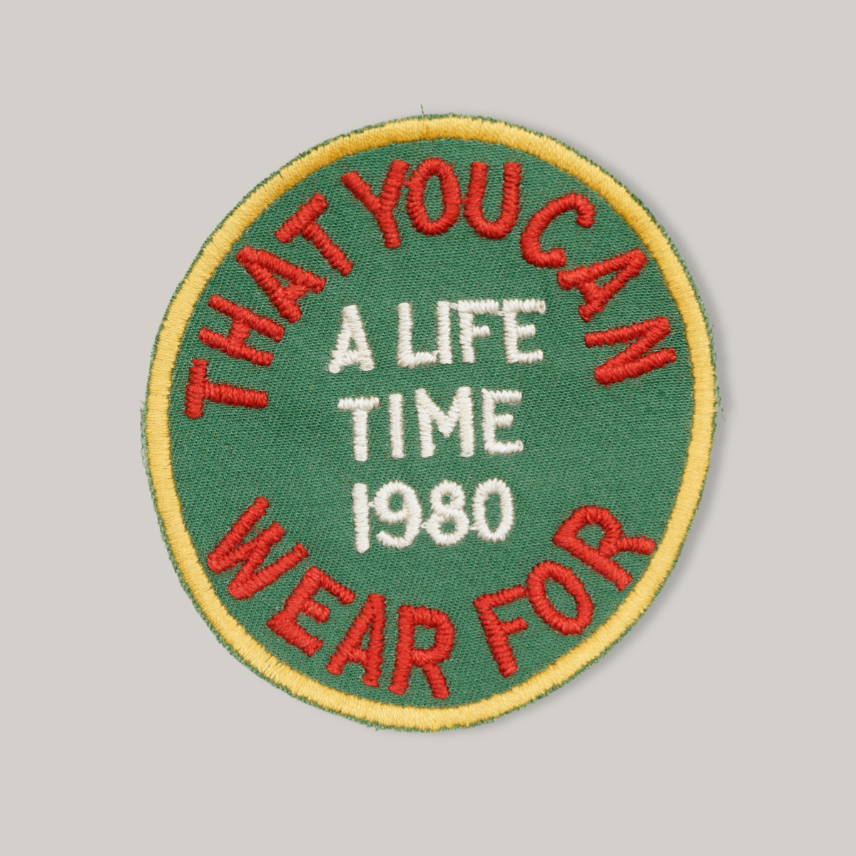 NIGEL CABOURN WAPPEN LARGE CIRCLE - GREEN