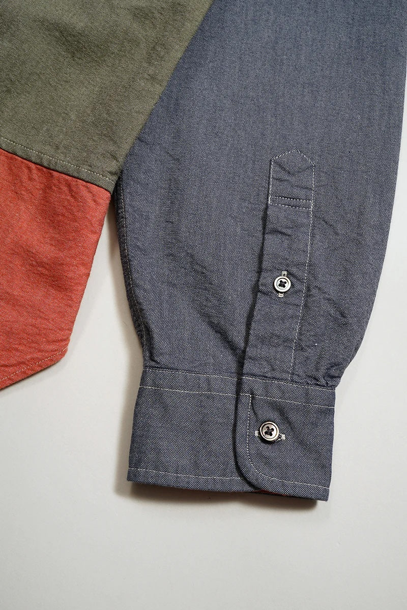 NIGEL CABOURN MAINLINE OFFICER SHIRT2 - CRAZY