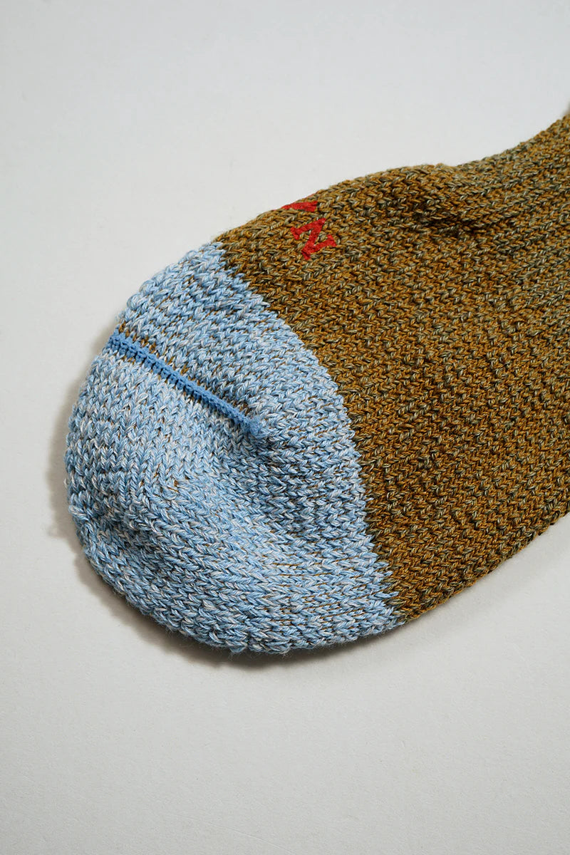 NIGEL CABOURN BORDER SOCKS - GREEN