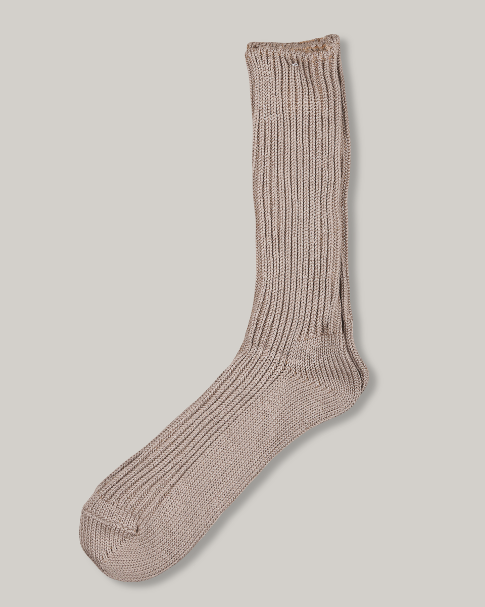 ANONYMOUS ISM OC L/G RIB CREW - BEIGE