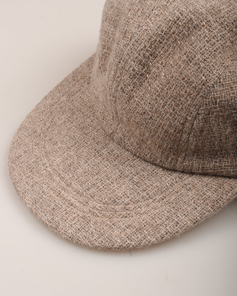 ANONYMOUS ISM RE-WOOL AMUNZEN KYOTO CAP - BEIGE