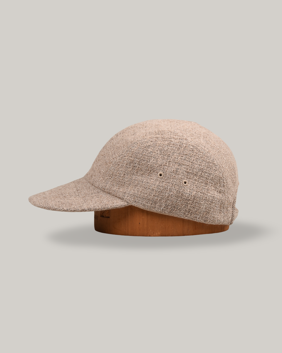 ANONYMOUS ISM RE-WOOL AMUNZEN KYOTO CAP - BEIGE