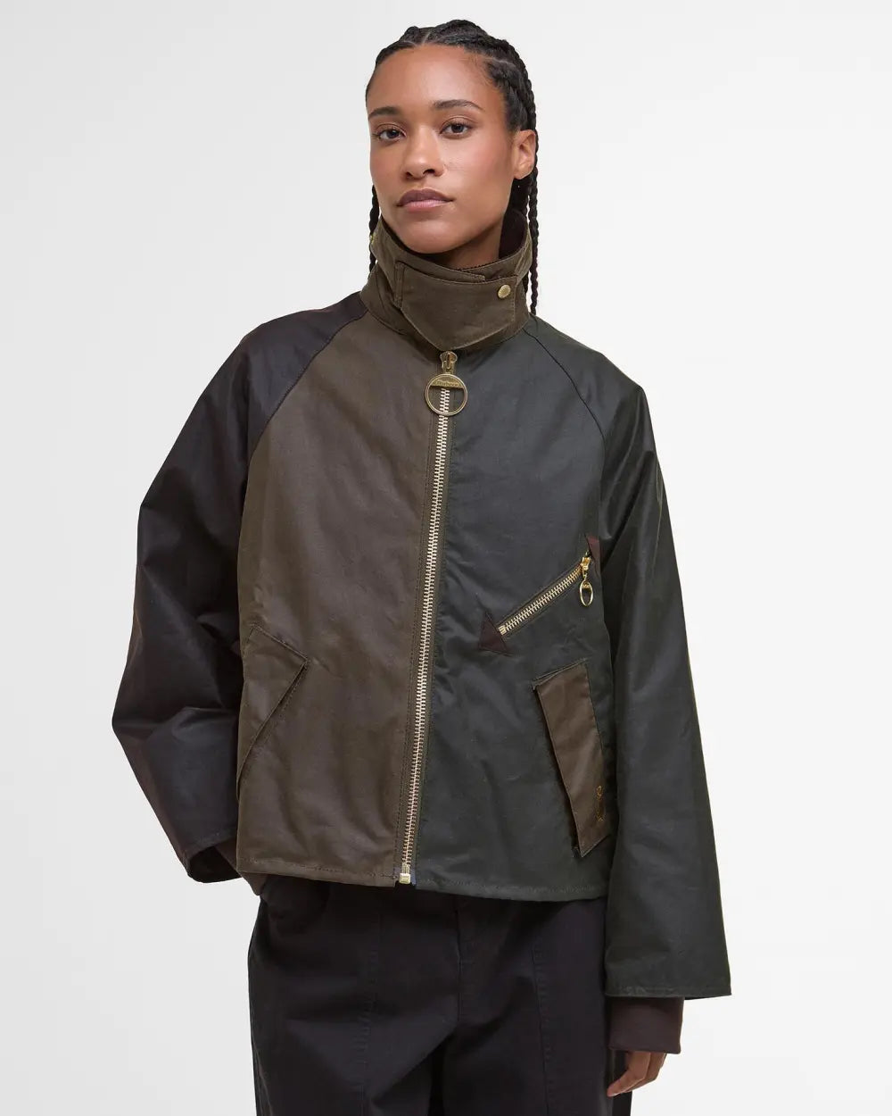 BARBOUR ARLENE WAX - BEECH/ ANCIENT TARTAN