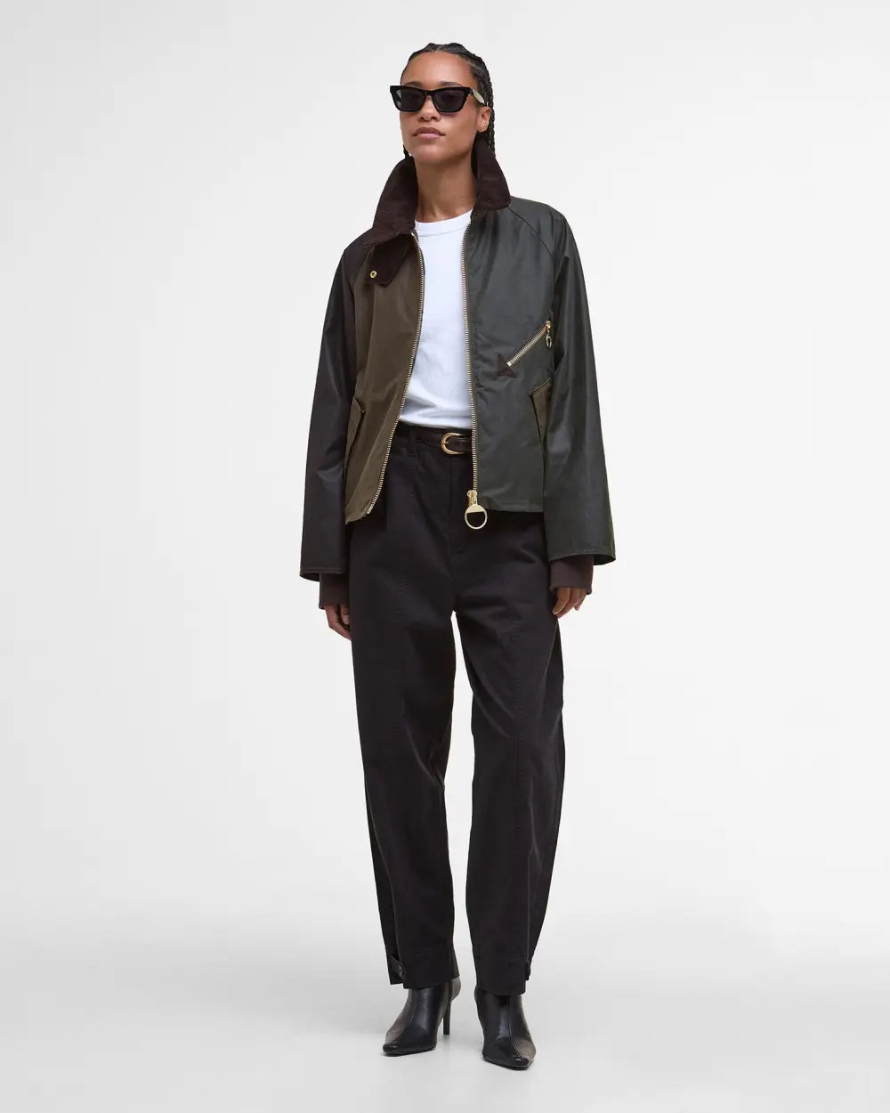 BARBOUR ARLENE WAX - BEECH/ ANCIENT TARTAN