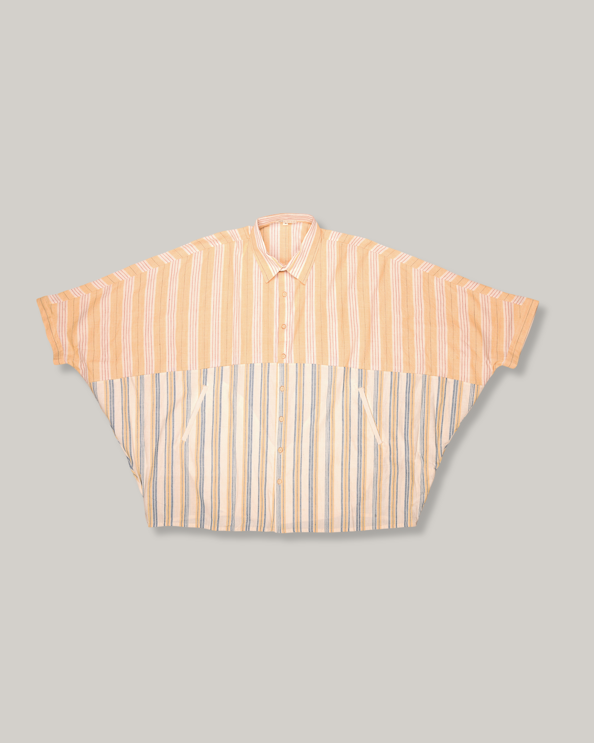 11.11 UNISEX SHIRT - MANGO YELLOW STRIPE