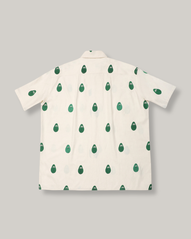 KARDO x MONITALY AVOCADO SHIRT - NATURAL