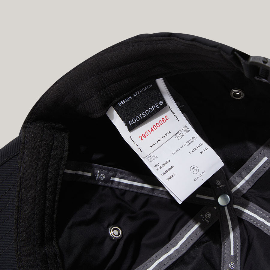 BLANKOF ARCHITECT BALL CAP - BLACK