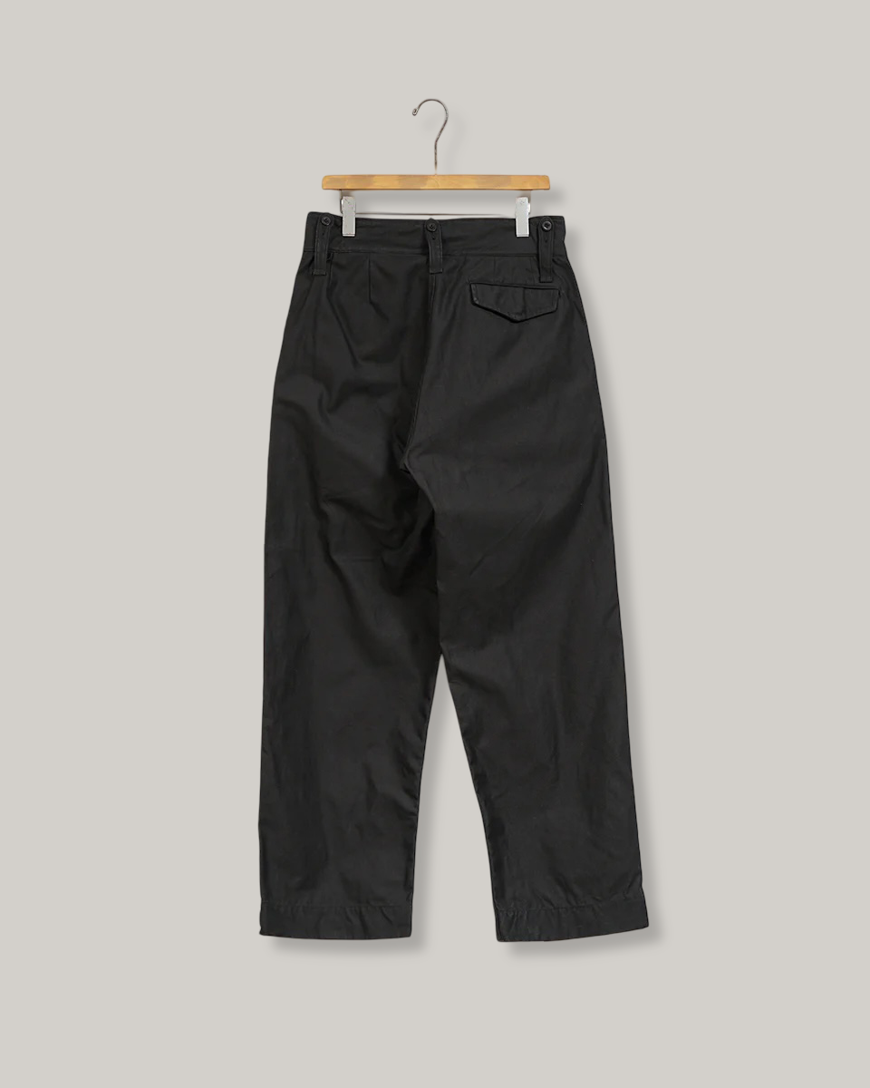NIGEL CABOURN MAINLINE BRITISH ARMY PANT - BLACK