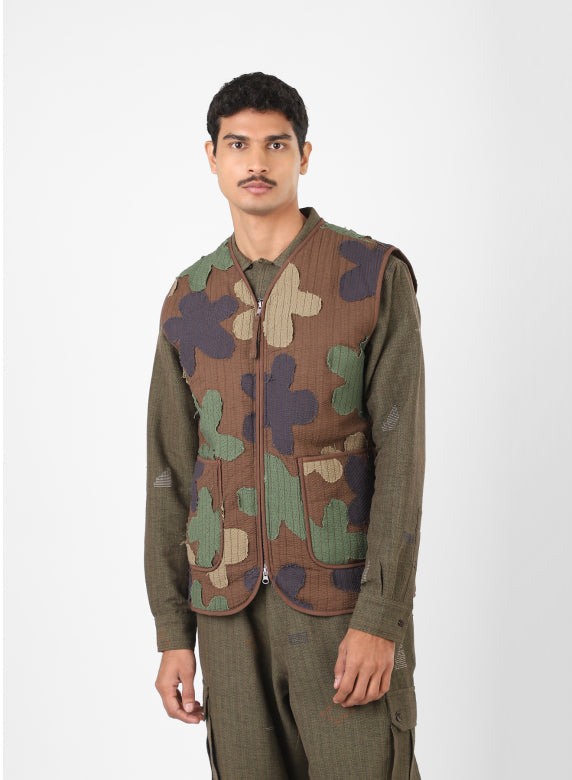KARDO CHOTA AMAR VEST - FLOWER CAMO