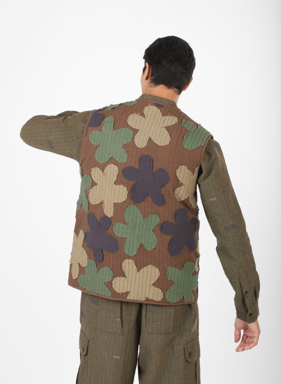 KARDO CHOTA AMAR VEST - FLOWER CAMO