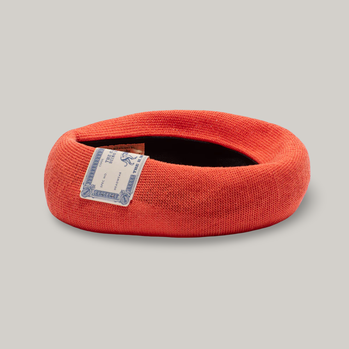 H.W. DOG & CO. COTTON CHOBO BERET - ORANGE
