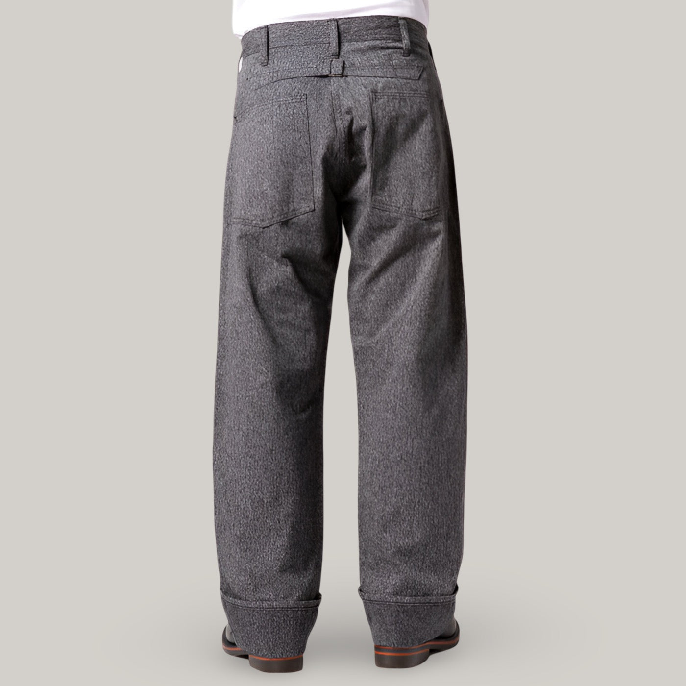 SUGARCANE 9oz. COVERT ENGINEER PANTS - BLACK