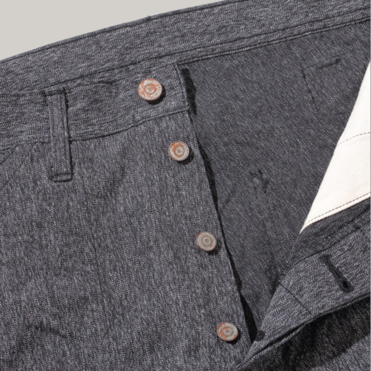 SUGARCANE 9oz. COVERT ENGINEER PANTS - BLACK