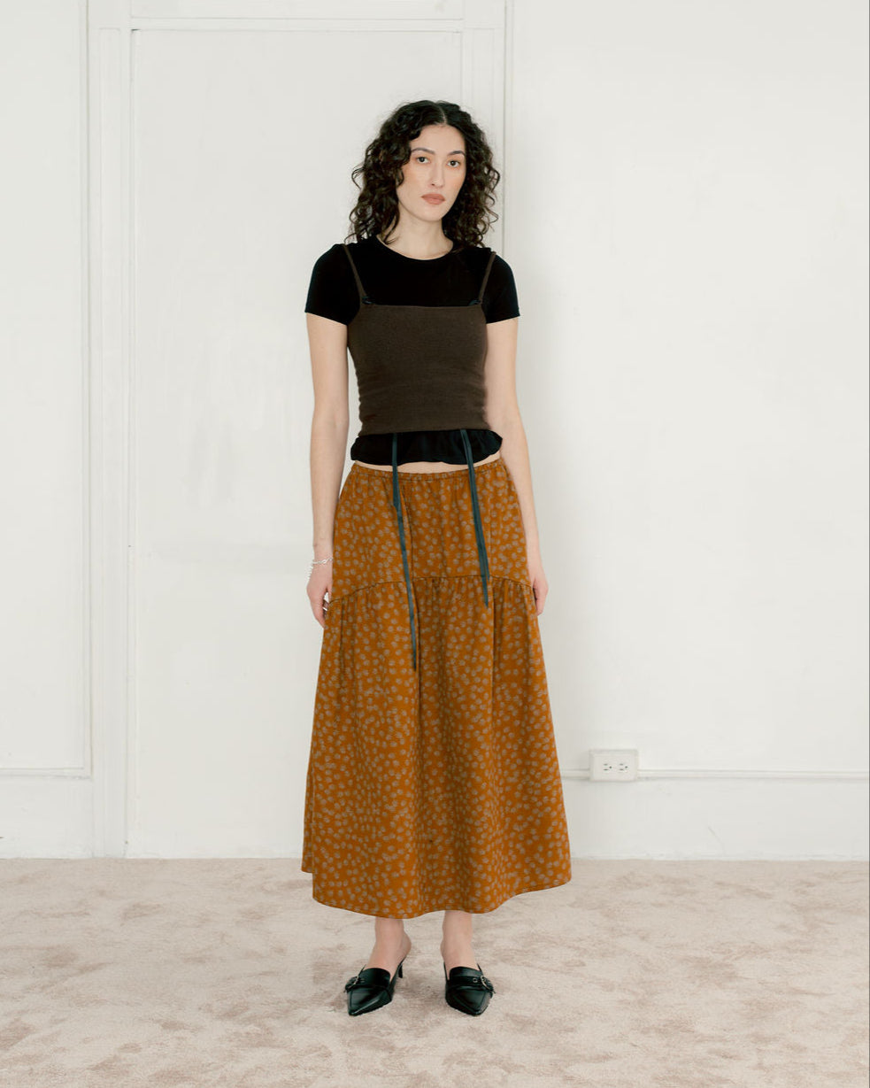 A BRONZE AGE FIELD SKIRT - PENNY FLORAL