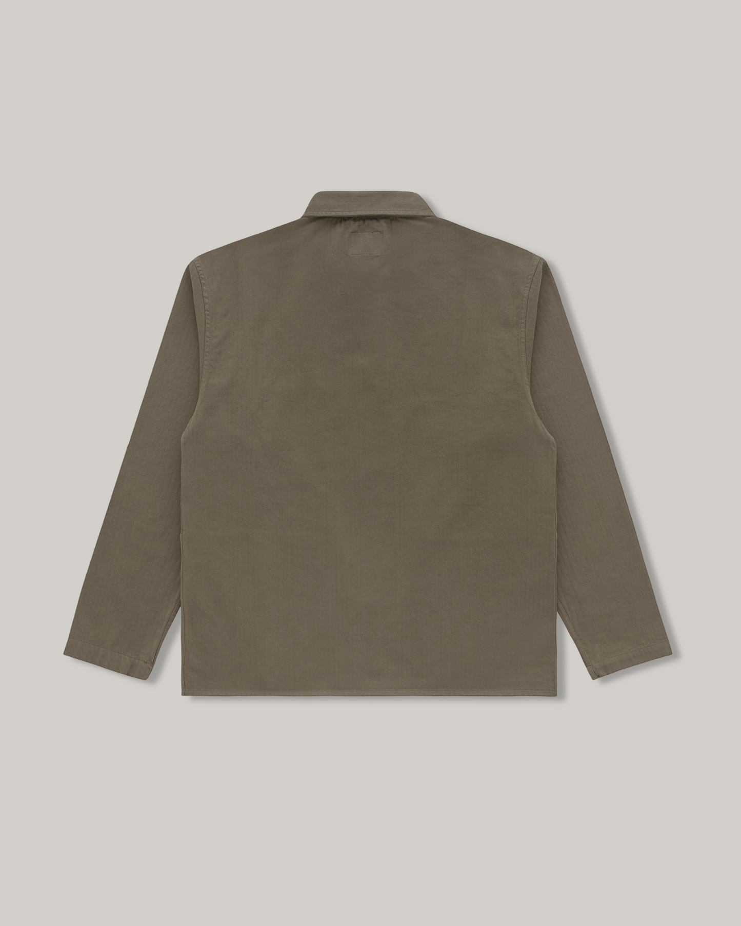 KNICKERBOCKER FRENCH VINTAGE HBT OVERSHIRT - MUSHROOM