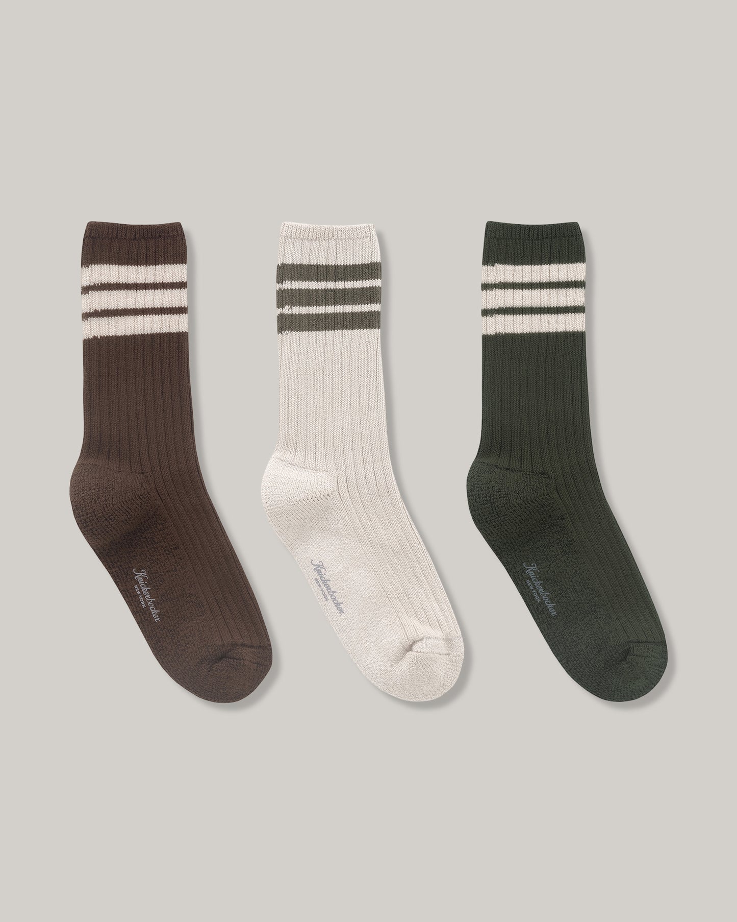 KNICKERBOCKER GYM RIB SOCKS T-B-G