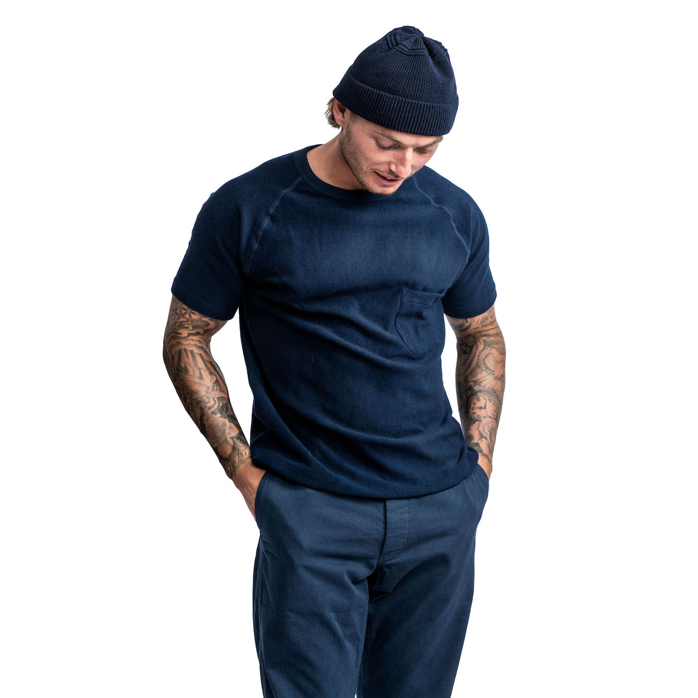 HEIMAT MERINO TRAWLER HAT - INK