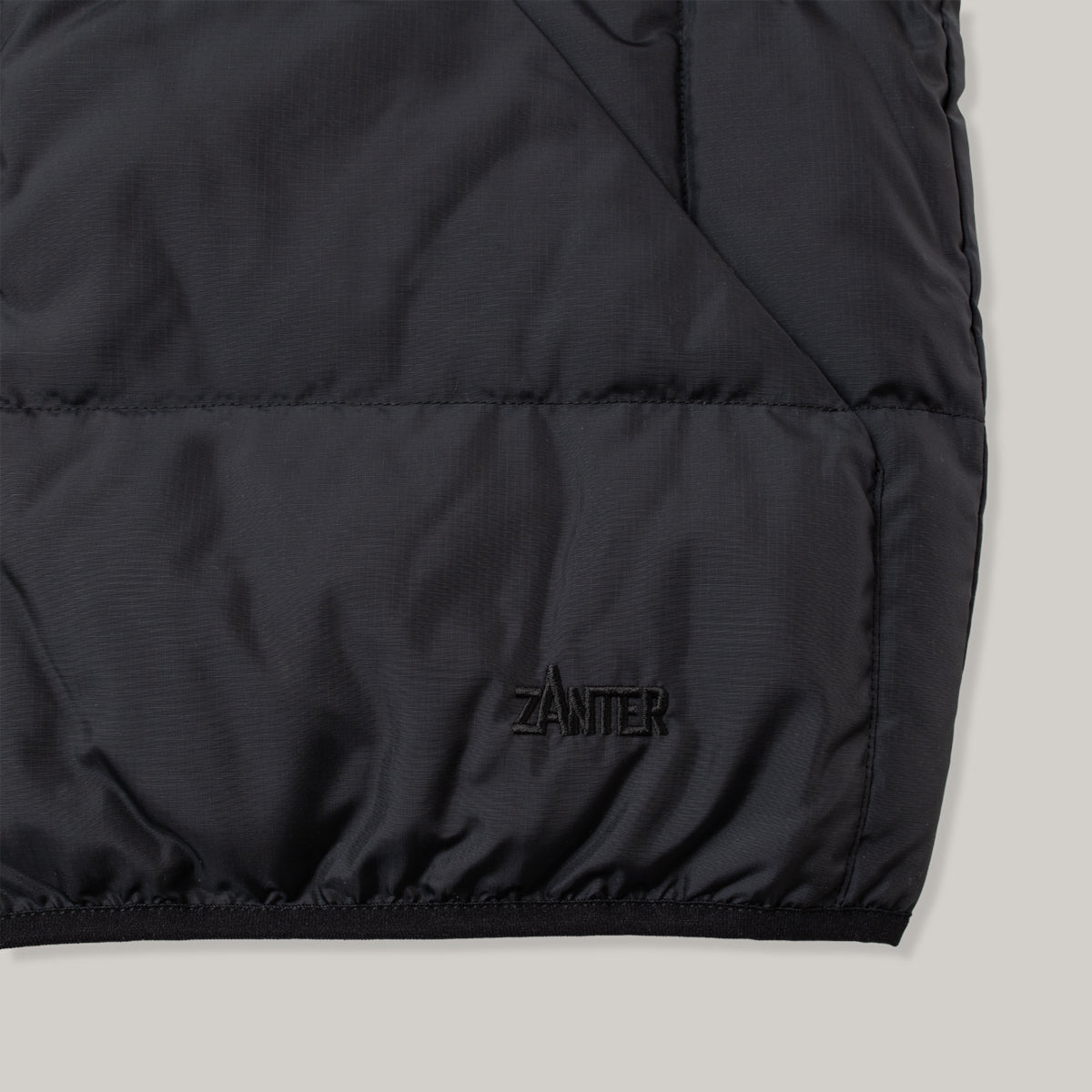 ZANTER RE DOWN INNER VEST - BLACK