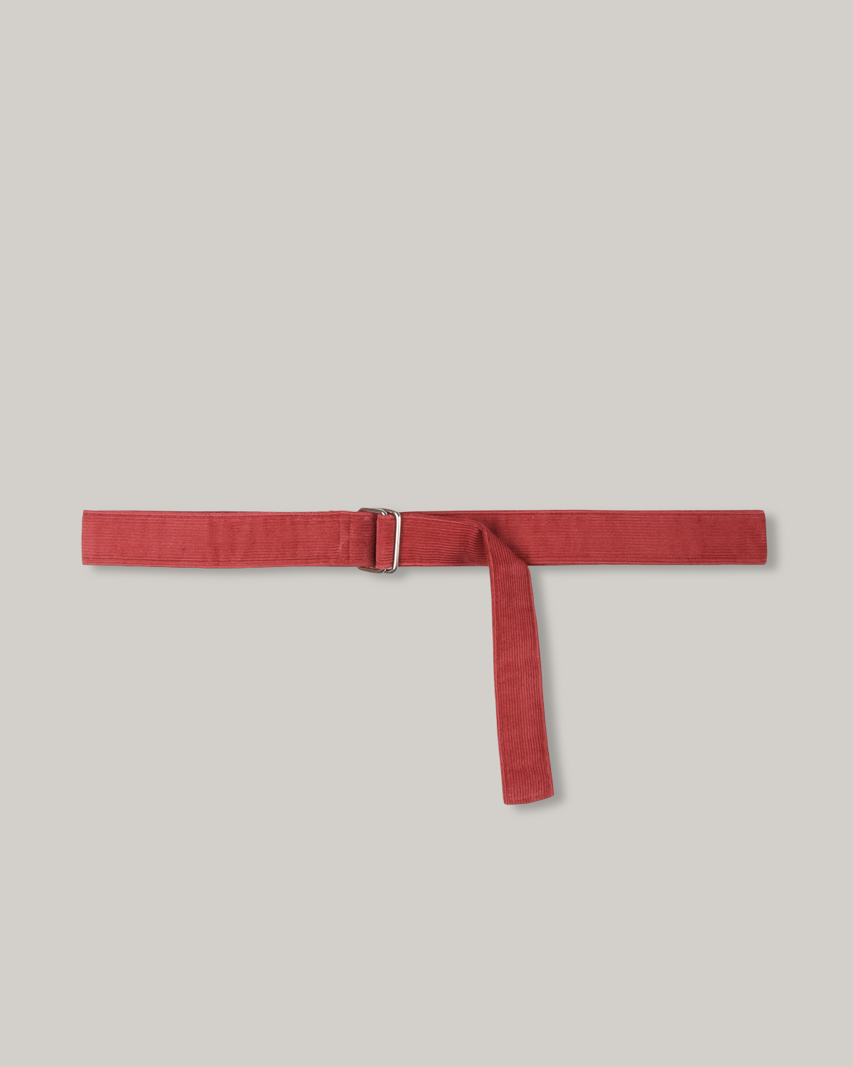KARDO COTTON CORDUROY BELT - CORAL