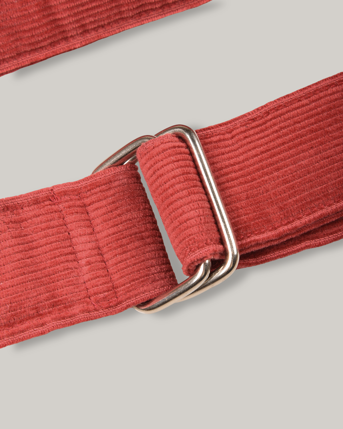 KARDO COTTON CORDUROY BELT - CORAL