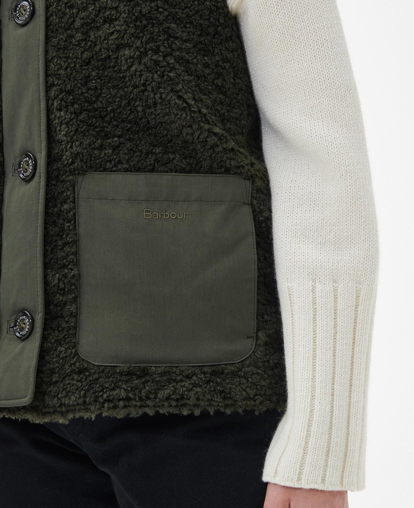 BARBOUR KINTRA LINER - OLIVE