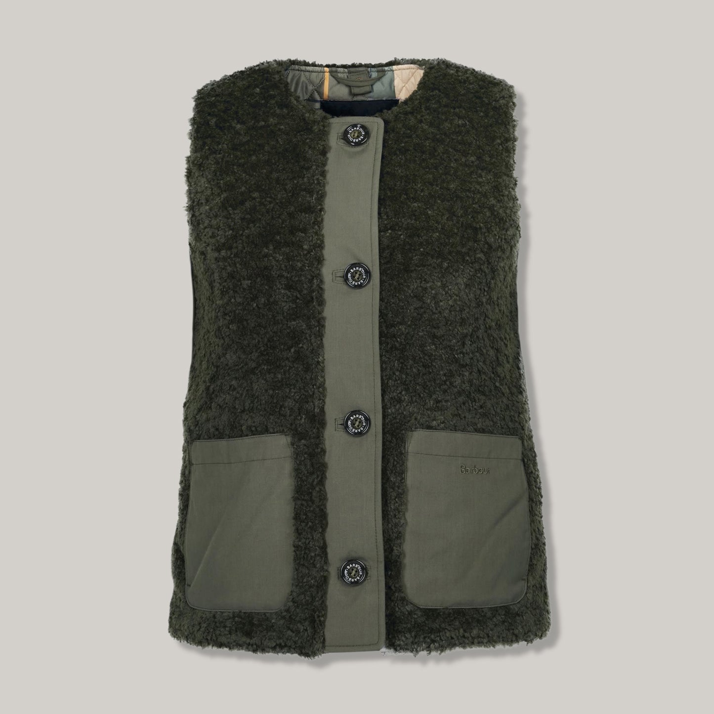 BARBOUR KINTRA LINER - OLIVE