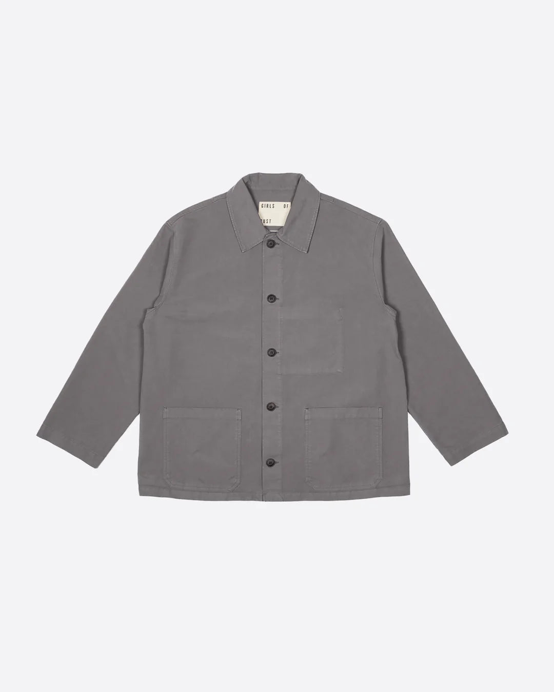 EAT DUST COACH JACKET - NEBRASKA COTTON - CHARCOAL