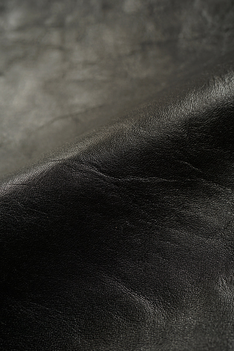 NIGEL CABOURN MAGAZINE BAG TEACORE LEATHER - BLACK