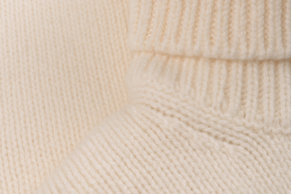 MERZ B. SCHWANEN LOCT01 TURTLENECK PULLOVER - NATURE