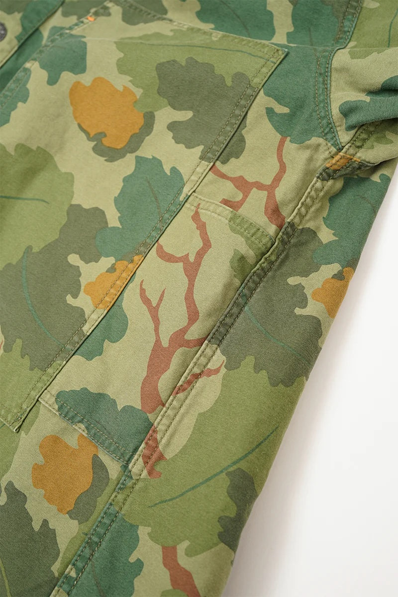 NIGEL CABOURN JK-02-3 UTILITY OVERSHIRT - GREEN