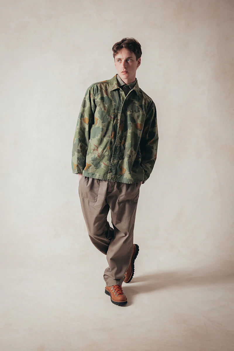 NIGEL CABOURN JK-02-3 UTILITY OVERSHIRT - GREEN