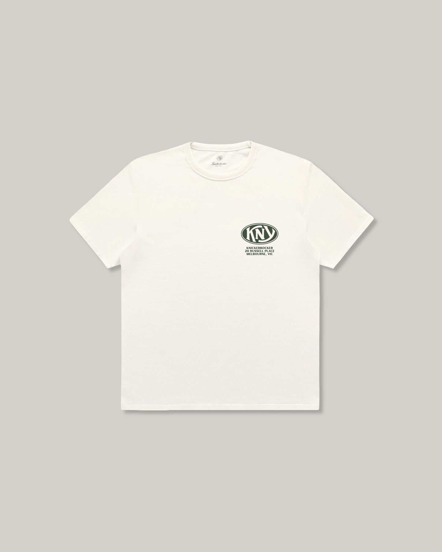 KNICKERBOCKER MELBOURNE SOUVENIR HEAVYWEIGHT T-SHIRT - NATURAL
