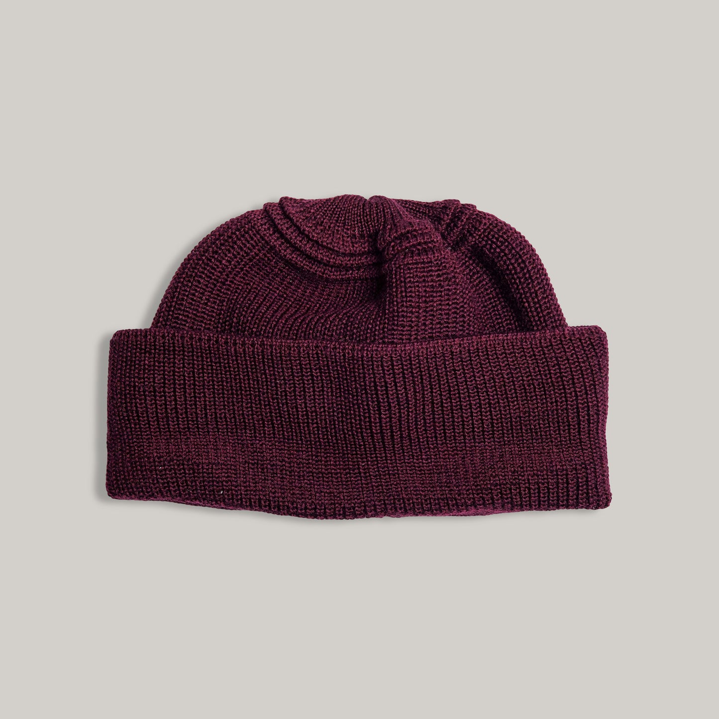 HEIMAT MERINO MECHANICS CAP - BURGUNDY