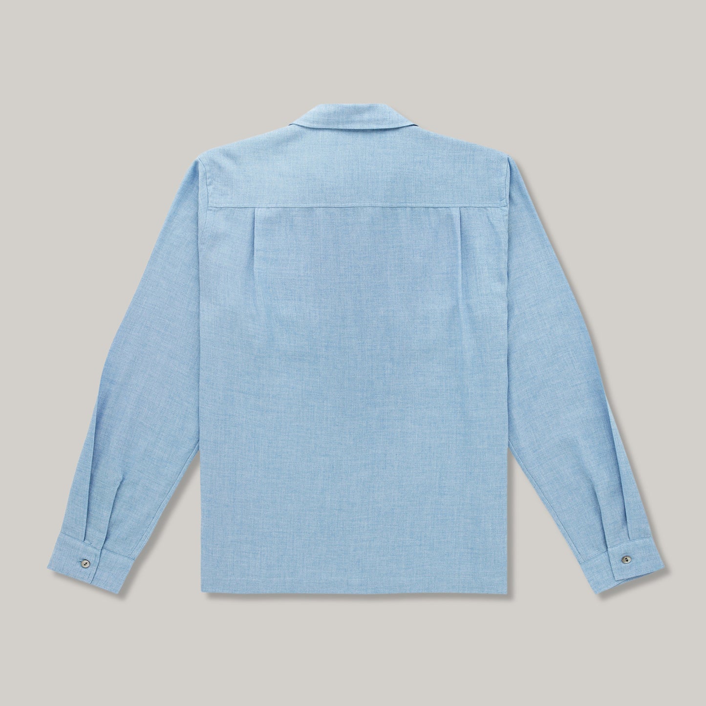 KNICKERBOCKER MERINO HUDSON SHIRT - SKY