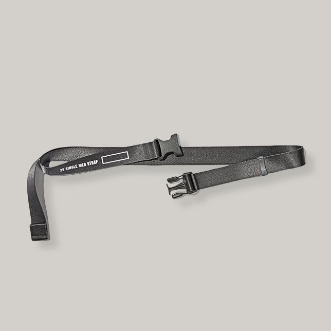 BLANKOF SINGLE WEB STRAP - OLIVE GREY