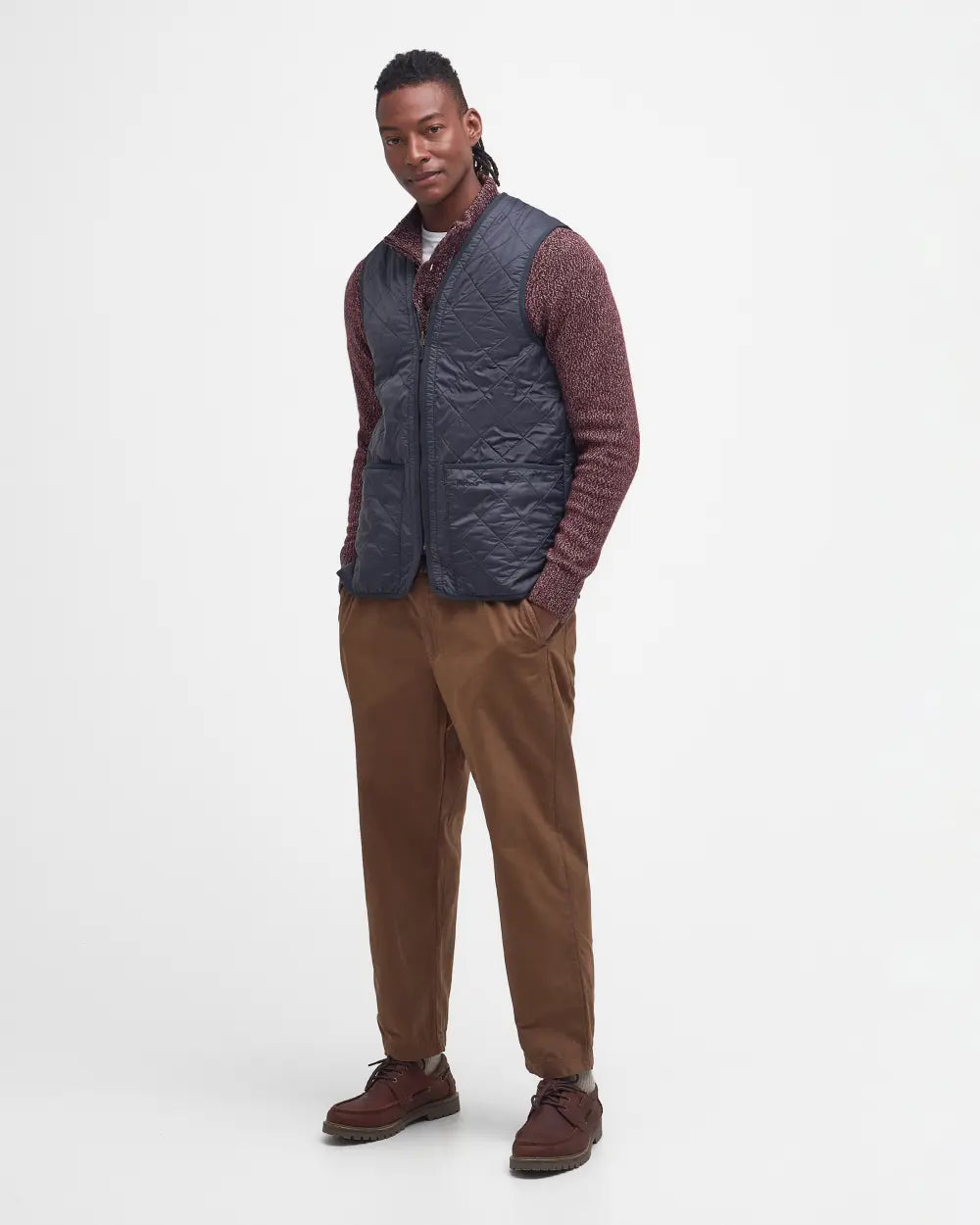 BARBOUR POLARQUILT LINER - NAVY