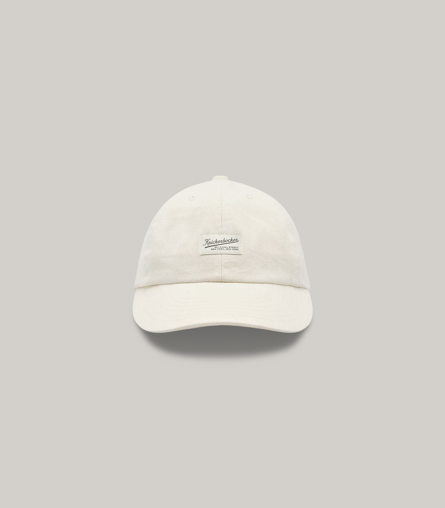 KNICKERBOCKER PACIFIC DENIM CAP - ECRU