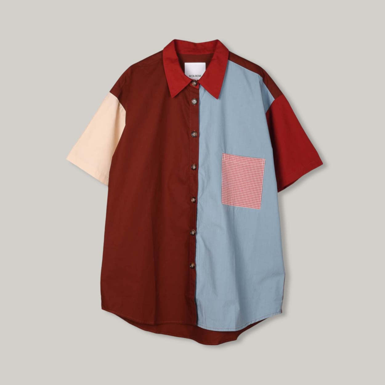 Rita Row Nasa Patchwork Shirt Rita Row Nasa Patchwork Shirt
