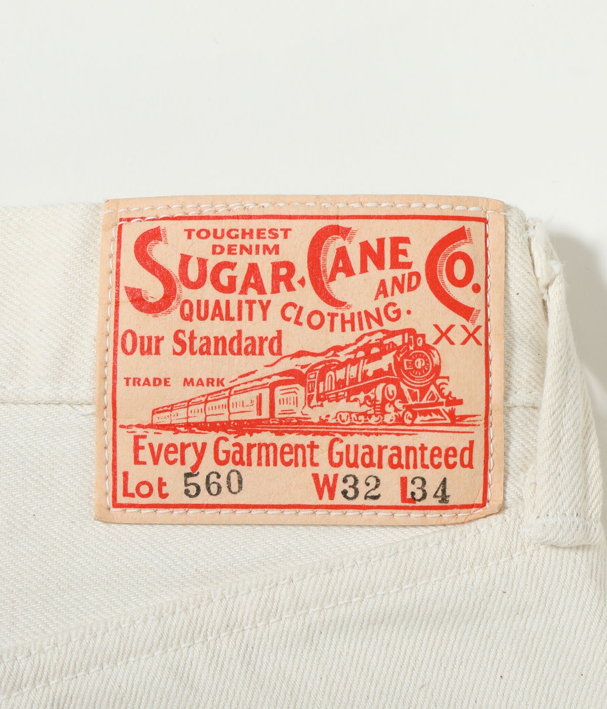 SUGAR CANE WHITE DENIM "1947" MODEL