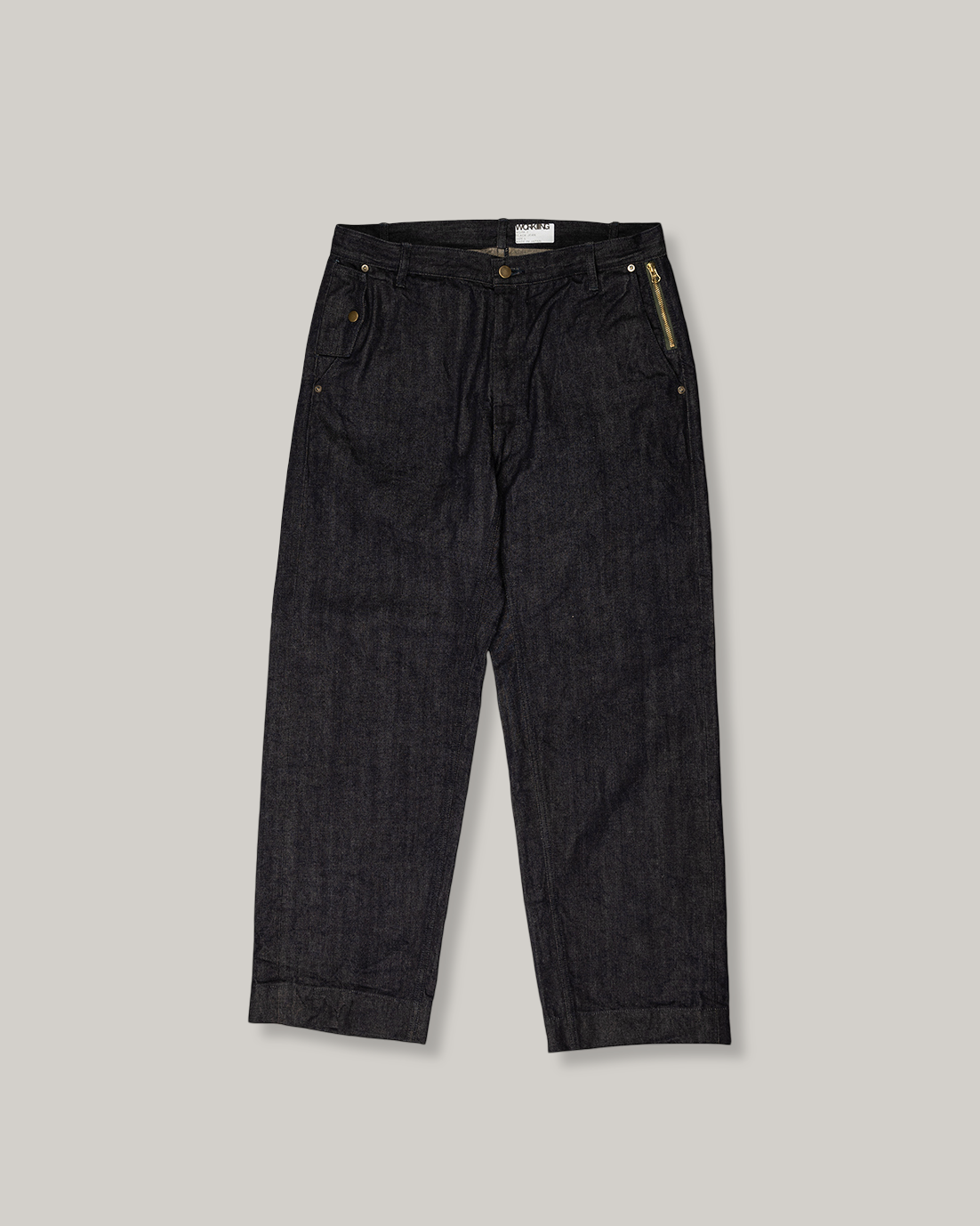 WORKING SLACK JEAN - RINSED