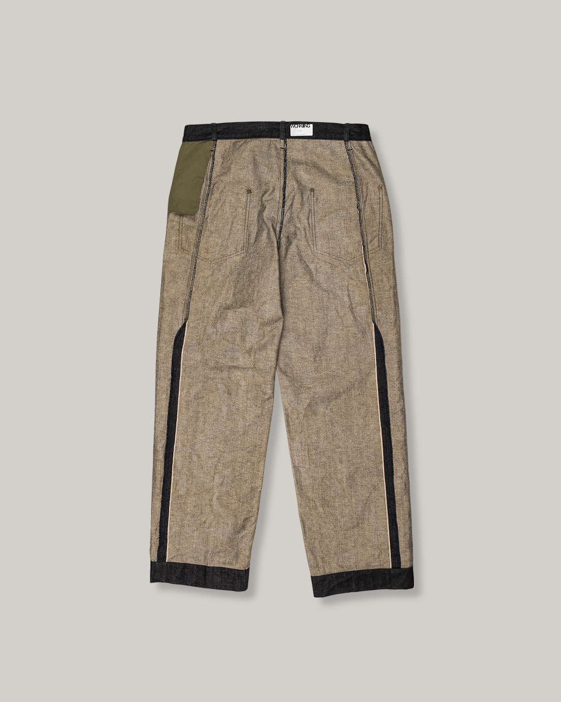 WORKING SLACK JEAN - RINSED