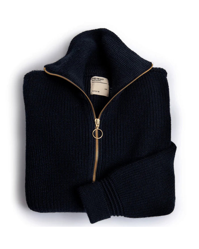 HEIMAT SKIPPER SWEATER - INK