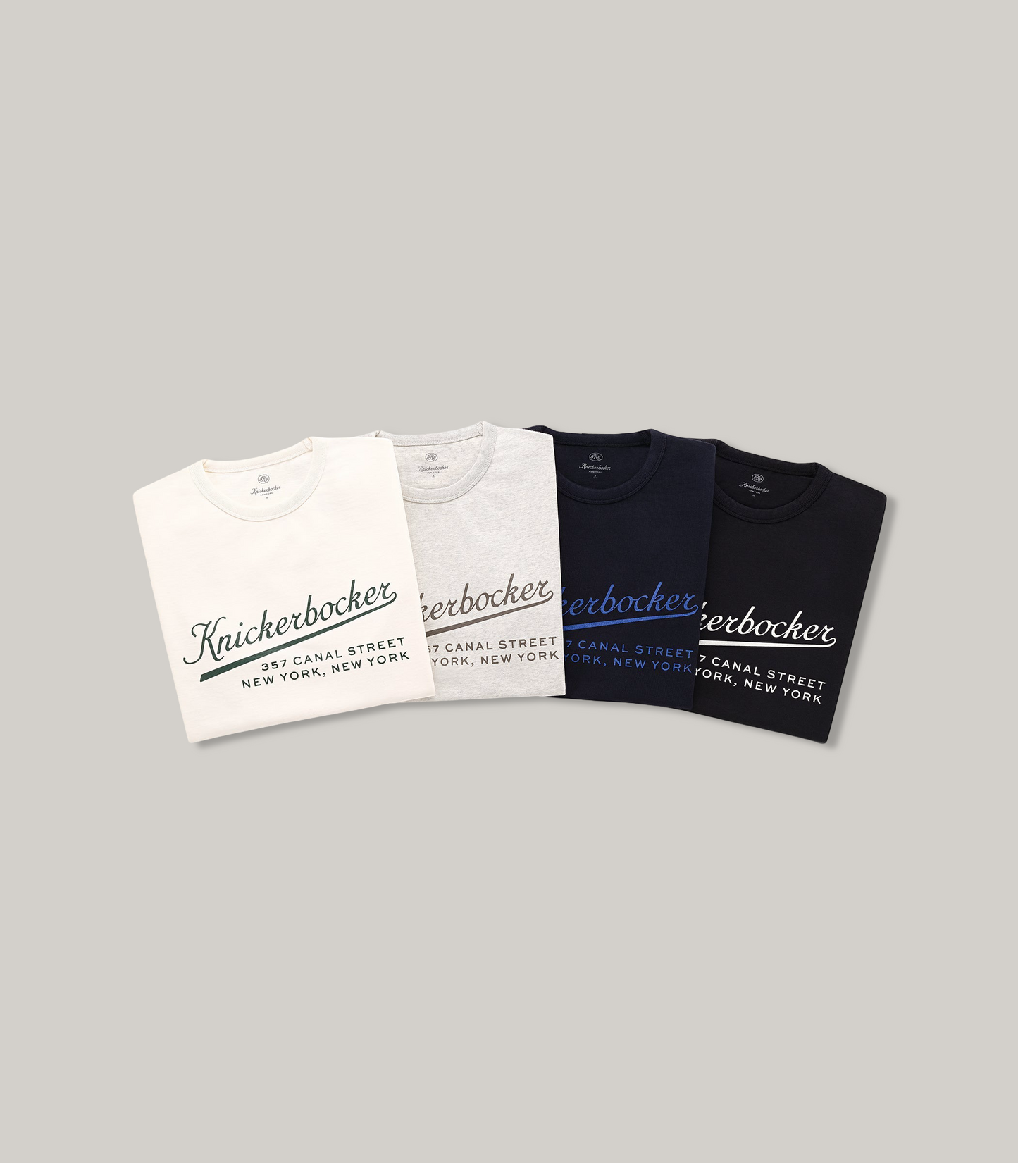 KNICKERBOCKER STADIUM HEAVYWEIGHT T-SHIRT - NAVY