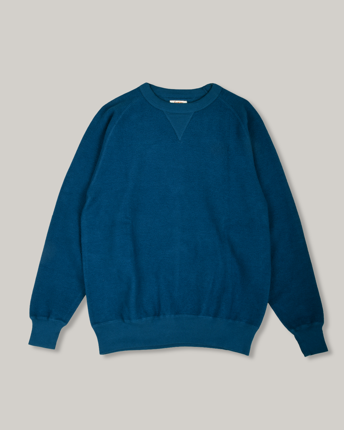 SUNRAY SPORTSWEAR ANAMAUP REVERSE CREW NECK SWEAT - BLUE OPAL