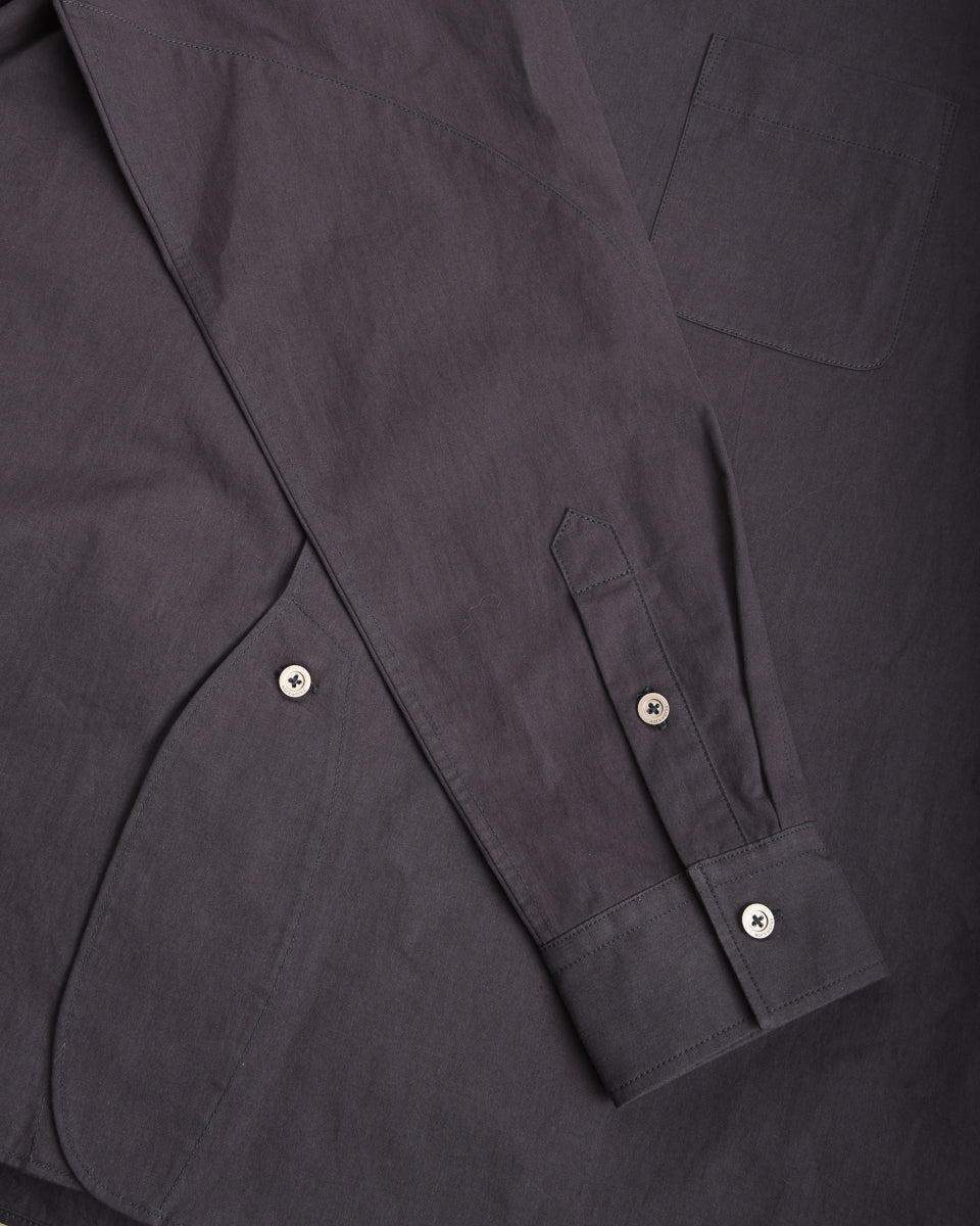WORK WORKS MENS COLLARED WORK SHIRT - PALE NAVY