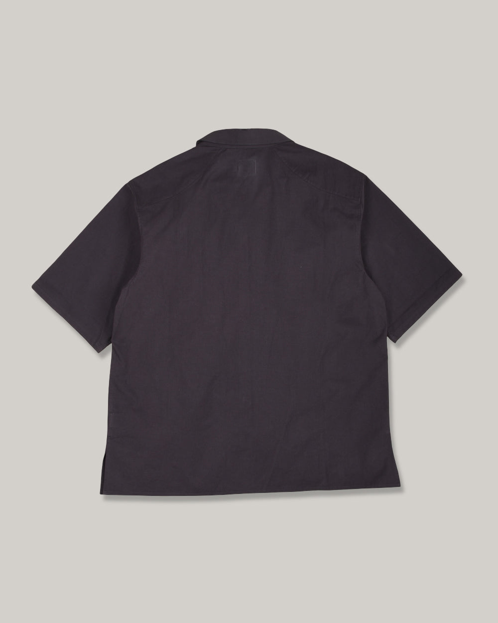 WORK WORKS MENS PATCH POCKET HAVANA SHIRT - PALE NAVY