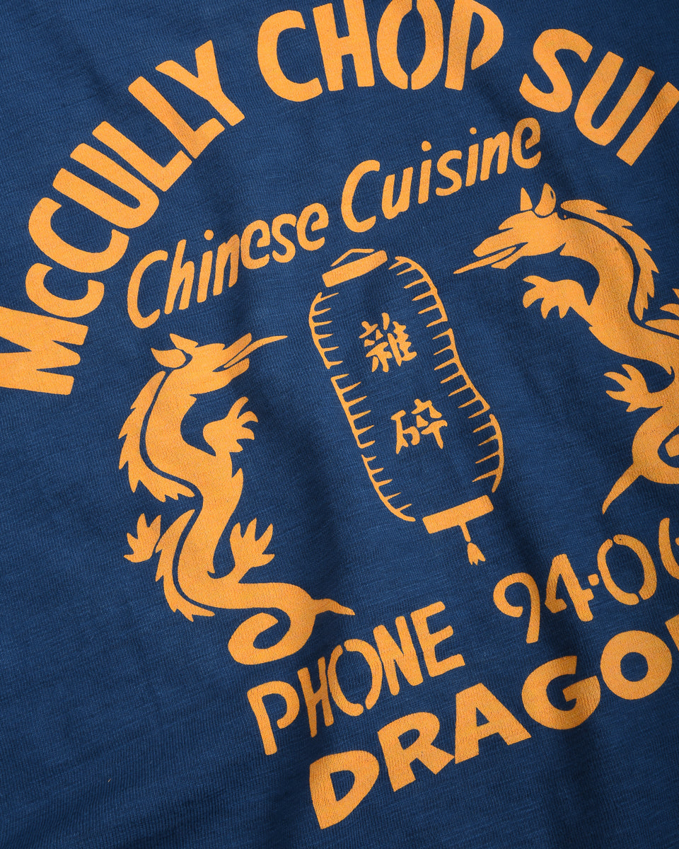 SUN SURF MCULLY CHOP SUI T-SHIRT - NAVY